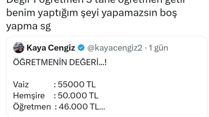 Öğretmen maaşları yeterli mi? Yoksa fazla mı?