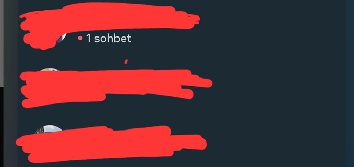 Ayy deli olcam ınstagramda 3i tane hesabım açık birinde sürekli bi sohbet yazıyor giriyorum mesaj filan yok?