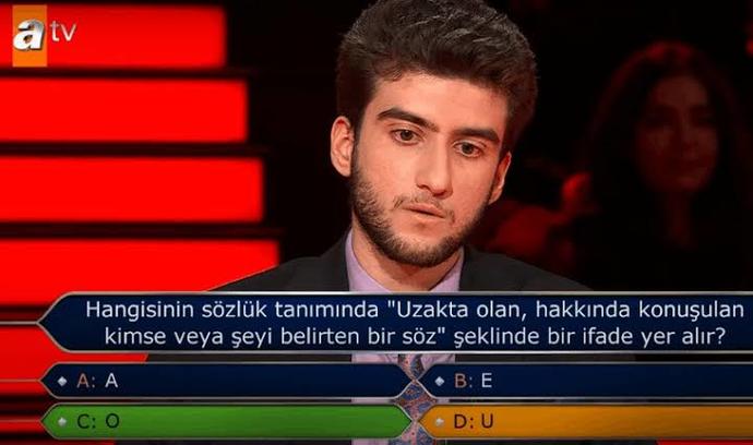 Kim milyoner olmak isterde hangi soruda elenirdiniz sizlere söyleyim mi?