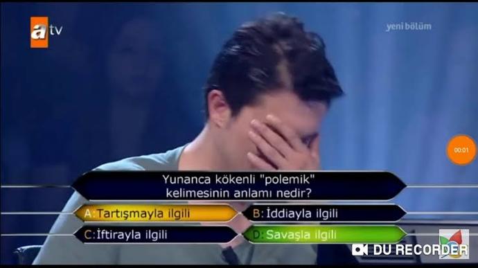 Kim milyoner olmak isterde hangi soruda elenirdiniz sizlere söyleyim mi?