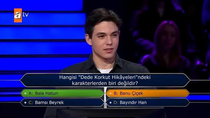 Kim milyoner olmak isterde hangi soruda elenirdiniz sizlere söyleyim mi?