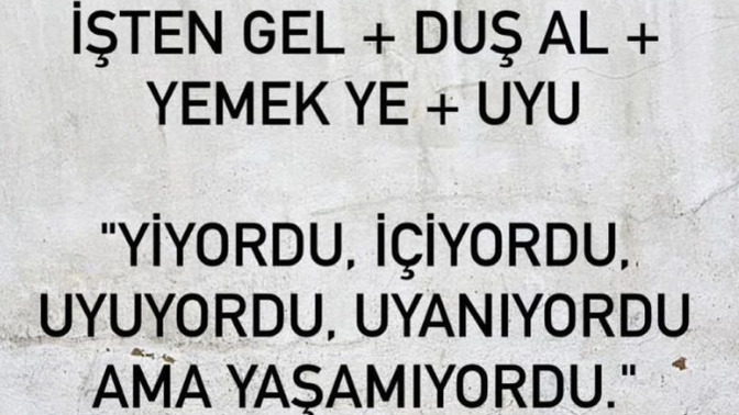 Peki senin hayatın nasıl?