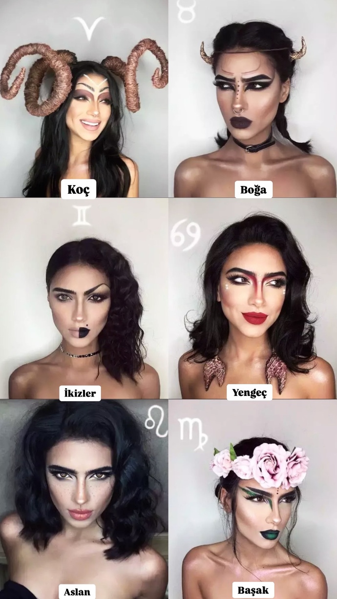 Burçlar kadın olsaydı, sizce nasıl görünürdü?