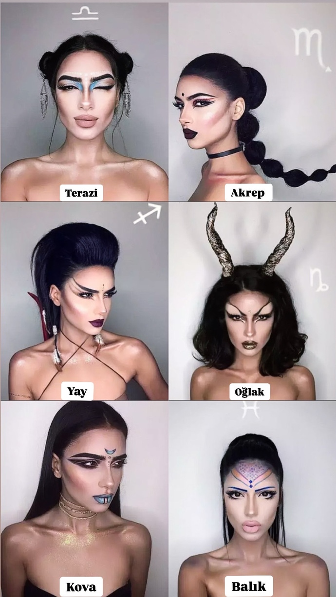 Burçlar kadın olsaydı, sizce nasıl görünürdü?