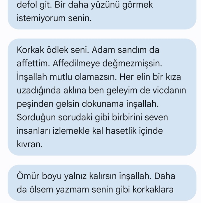 Hayatınızda hiç beddua ettiniz mi?