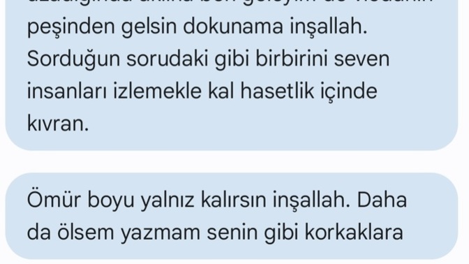 Hayatınızda hiç beddua ettiniz mi?