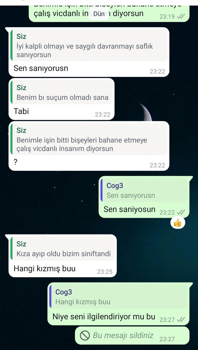 Bu kızın bana ilgisi var mı?