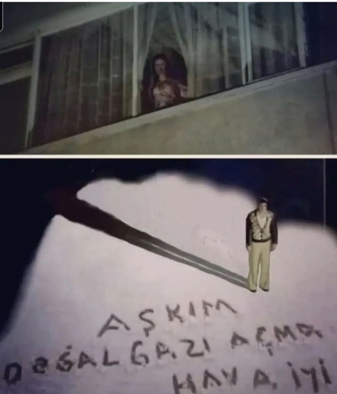 Erkekler her zaman romantikdir🤭🤭🤭ahaa buda kanıtı 🤭🤭hala inanmayan kaldı mı?