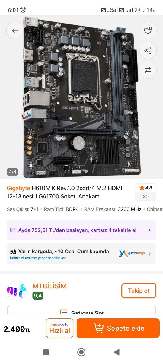 Bu anakartta rgb girişi var mı?