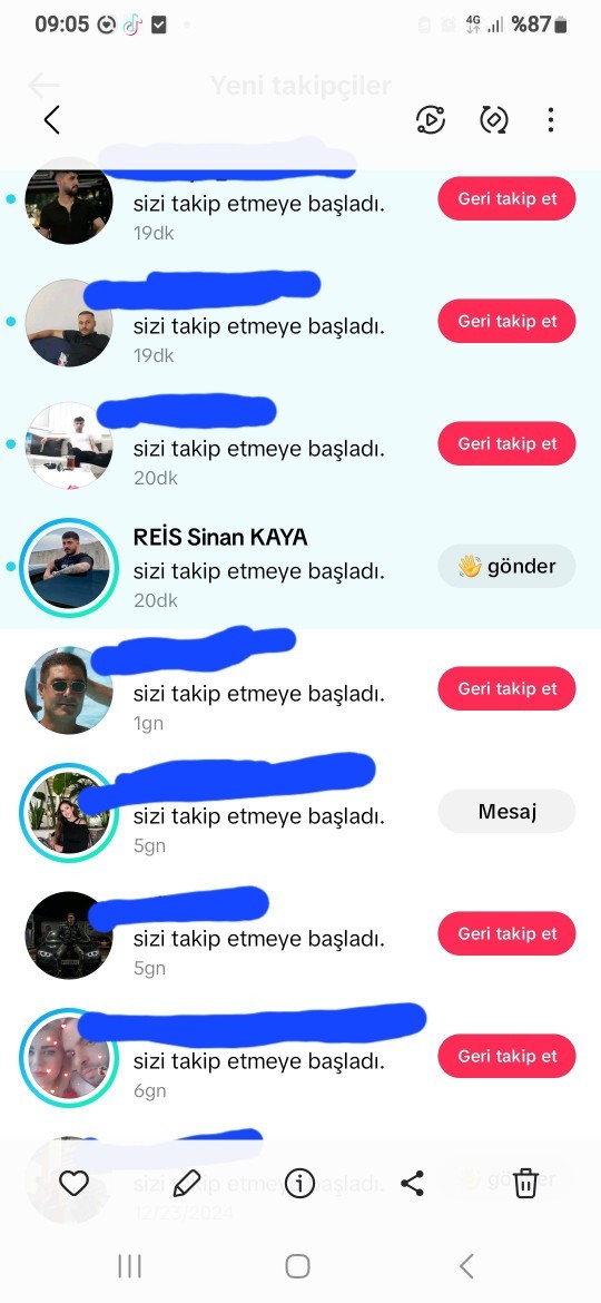 Sizce binlerce takipçisi olan fenomen neden beni takip etti ?