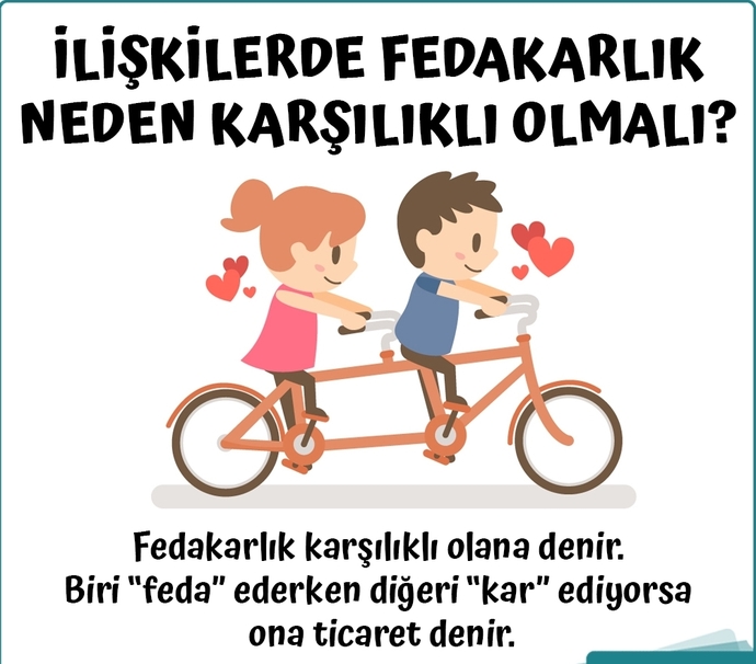 İlişkilerde fedakârlık neden karşılıklı olmalıdır?