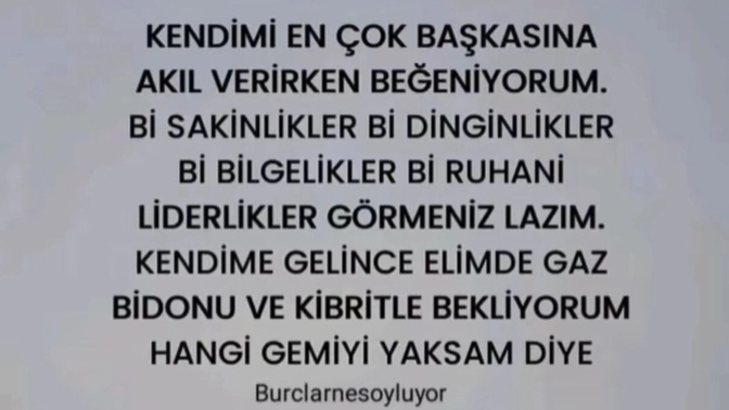 Başkalarına verdiğiniz akılı kendiniz kullanabiliyor musunuz?