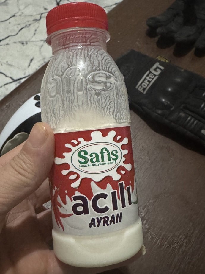 Acılı ayran içtiniz mi?