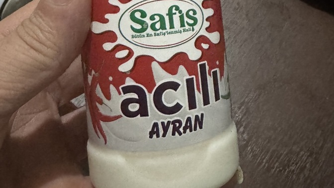 Acılı ayran içtiniz mi?