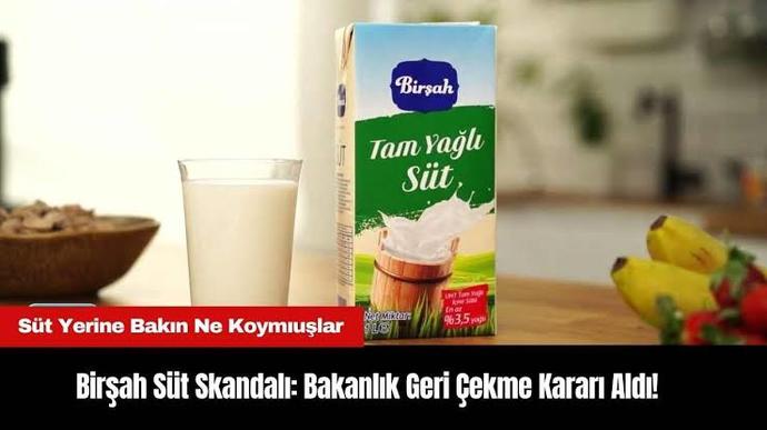 A101 Birşah süte su katıldığı olduğu ortaya çıktı, siz bu markayı kullanıyor musunuz?