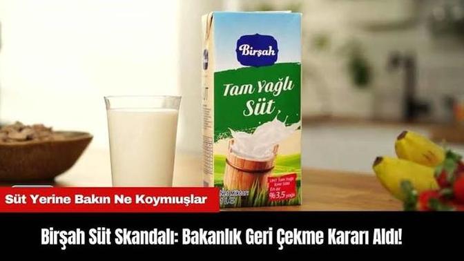 A101 Birşah süte su katıldığı olduğu ortaya çıktı, siz bu markayı kullanıyor musunuz?