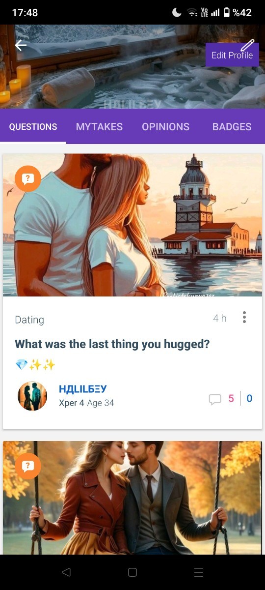 En son neye sarıldınız?