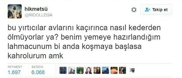 Yemeğe düşkün müsünüzdür?