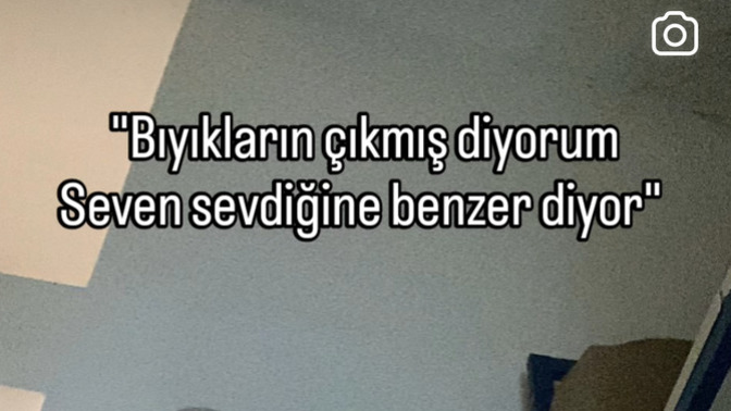 Sevgilinizde bi kusur görseniz bunu ona söyler misiniz?