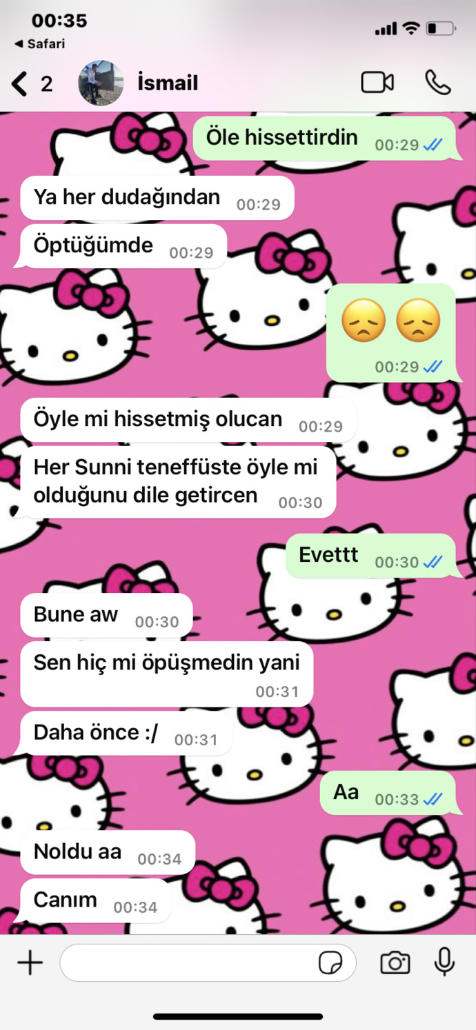 Sevgilim beni ne sanıyor ortalık malı falan mı?