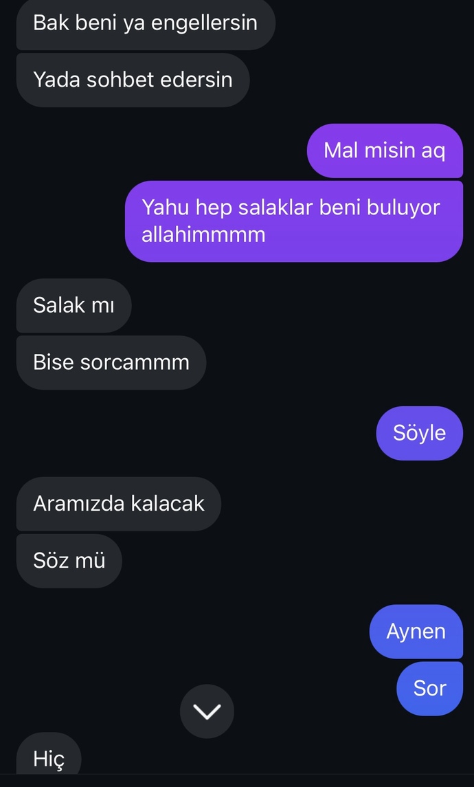 Niye bütün 0,,, evlatlari beni buluyor?