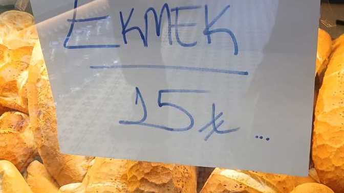 Bulunduğunuz yerde ekmek kaç lira? Zam geldi mi?
