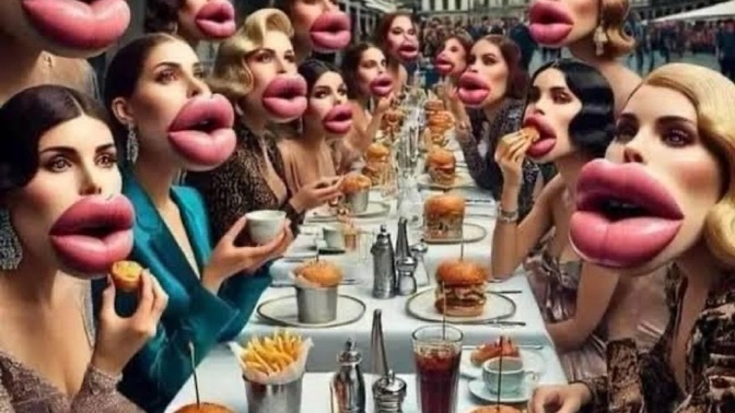 Kızlar neden böyle dudağı seviyor?