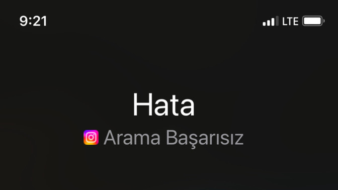 Instagram "Hata" Arıyor?