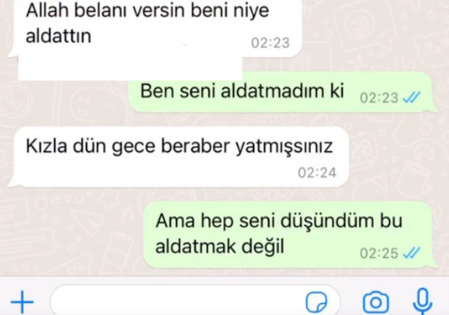 Sizce bir erkek sevgilisini düşünürken başka bir kadınla birliktelik yaşarsa buna aldatma denir mi 🤔?