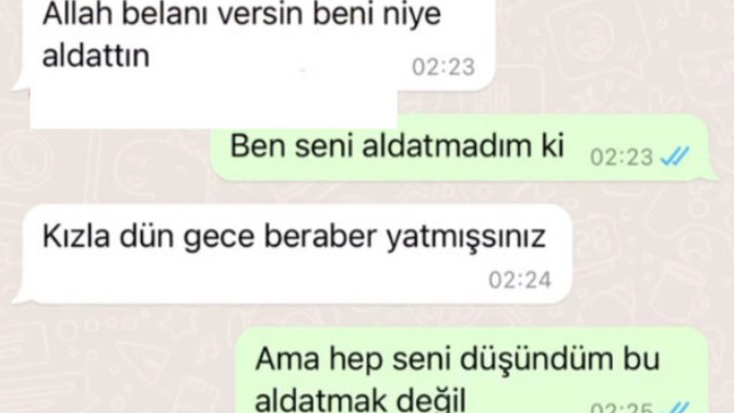 Sizce bir erkek sevgilisini düşünürken başka bir kadınla birliktelik yaşarsa buna aldatma denir mi 🤔?