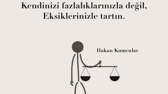 Kendinde eksik olan nedir?