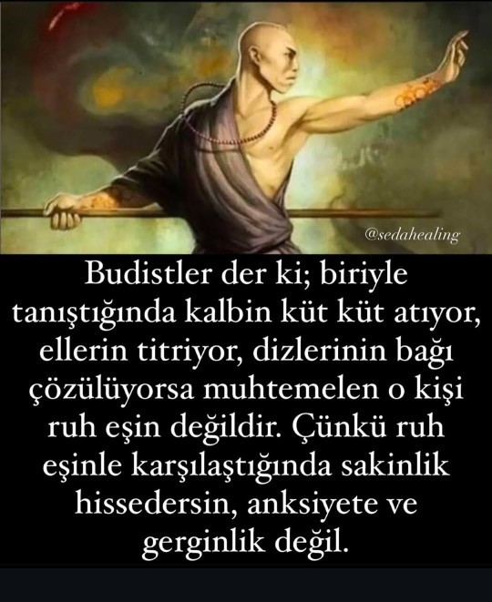 Budistlerin bu sözüne katılıyor musunuz?