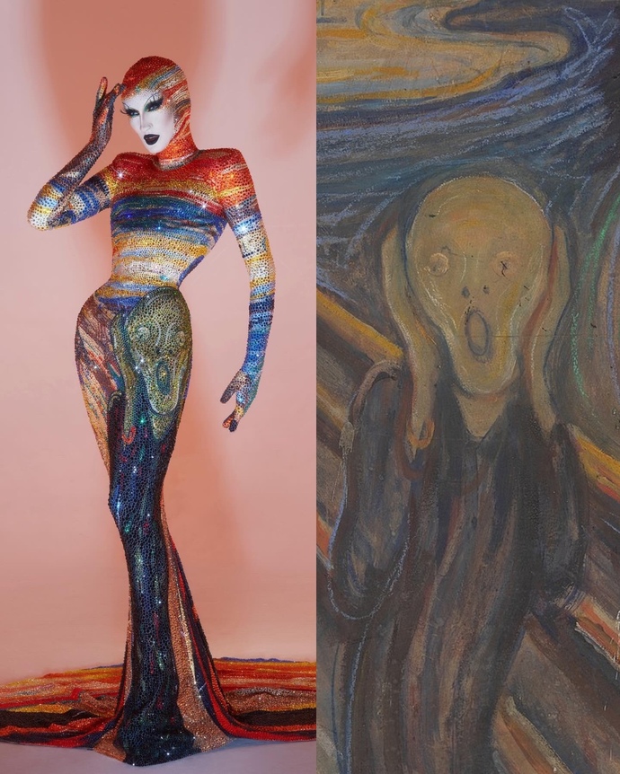 Çevreden, sanat eserinden esinlenerek yapılmış kıyafetlerden hangisi daha ilgi çekici sizce?