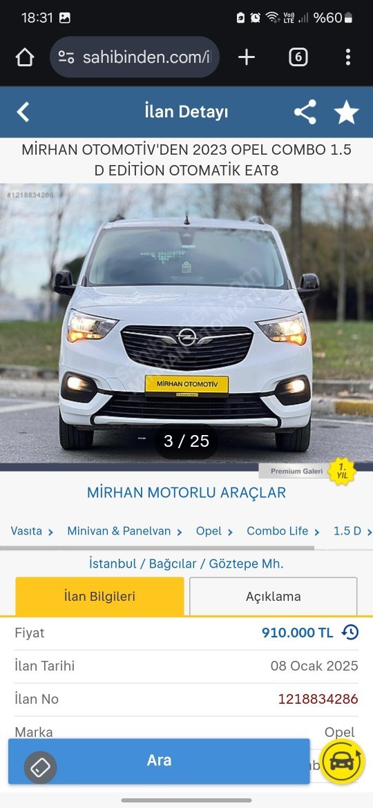 Aile araci olarak hangisini onerirsiniz?