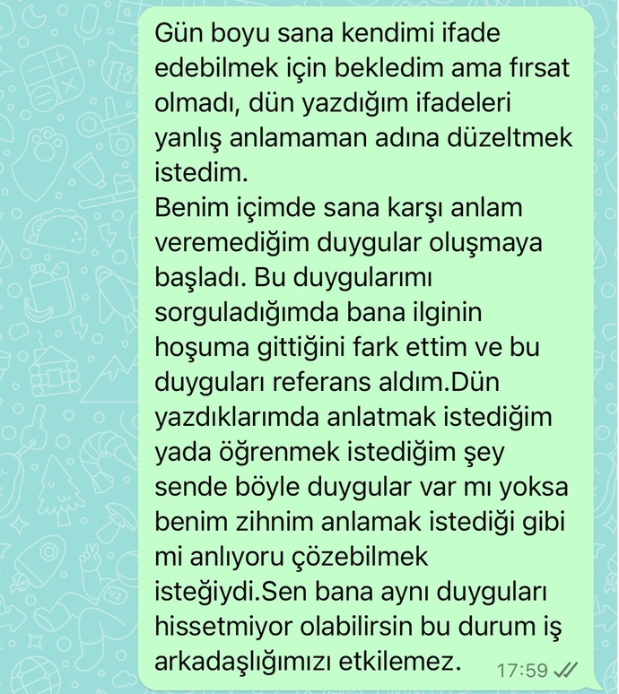İtiraf ettim, şimdi ne olur?