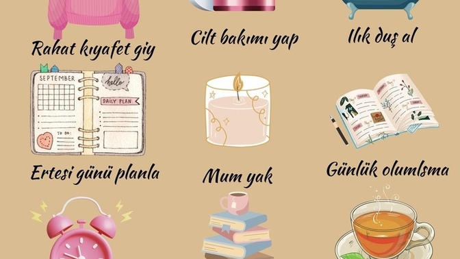 Akşam günün stresini atmak için neler yapıyorsunuz?