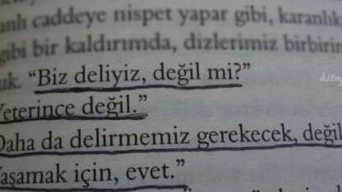 Bana bir kitap önerir misiniz?