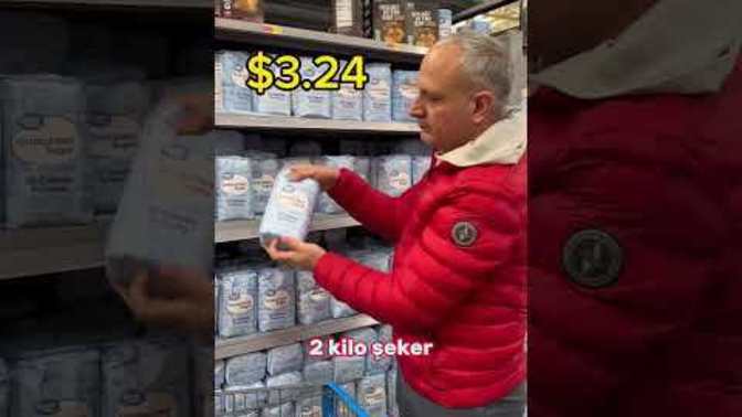 Amerika'da 1 günlük maaş ile bütün bu yiyecekler alınabilirken Türkiye'de aynısı için 4087 TL harcama gerekiyor. Üzülüyor musunuz?