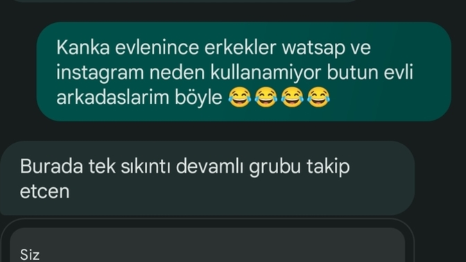 Evlenince karılar tarafindan erkeklere neden biçokşey yasak?