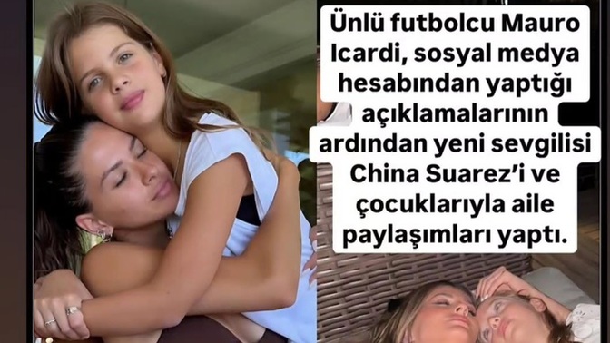 İcardi Aşkını ilan etti! Yeni sevgilisi China Suárez nasıl sizce güzel mi?