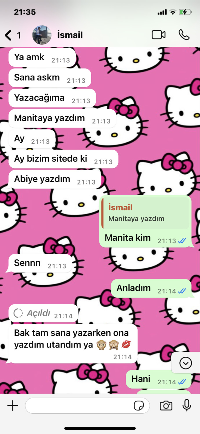 Sevgilim beni saklamıyor komşusundan seviyo mu beniii?