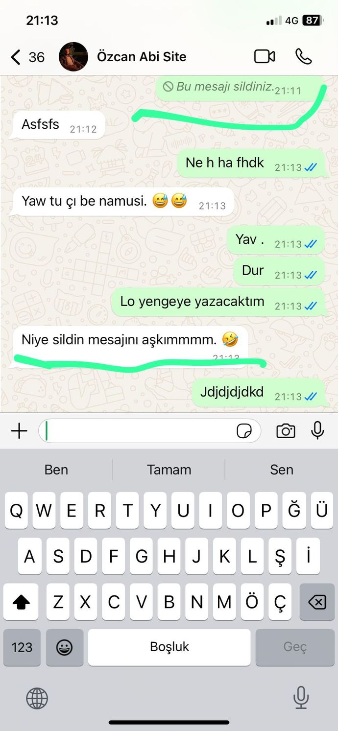 Sevgilim beni saklamıyor komşusundan seviyo mu beniii?