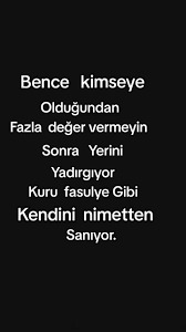 Kendinizi çok mu nimetten zannediyorsunuz?
