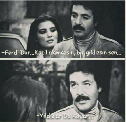 Şu sıralar ferdi tayfur filmlerine bakıyorum da bazı sahneler aşırı saçma geliyor size de Öyle geliyor mu?