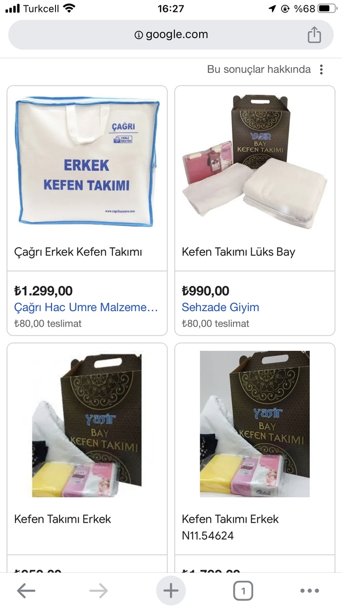 Kefen takımları niye bu kadar pahalı?
