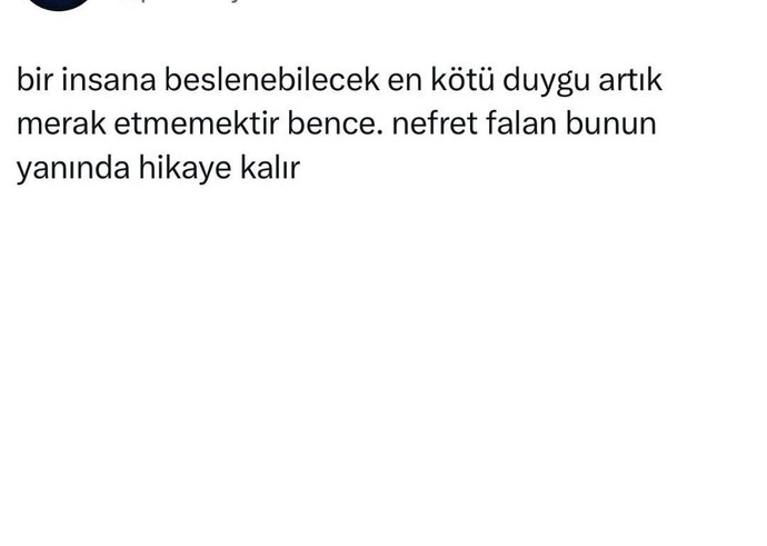 Bir ilişkide en kotu duygu ne sizce?