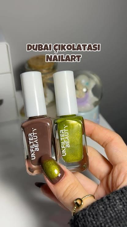 Dubai çikolatalı ojeyi denediniz mi?