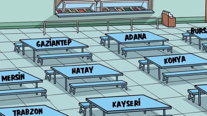 Diyelimki karnın acıktı, yemekleri için hangi şehrin masasına oturursun?