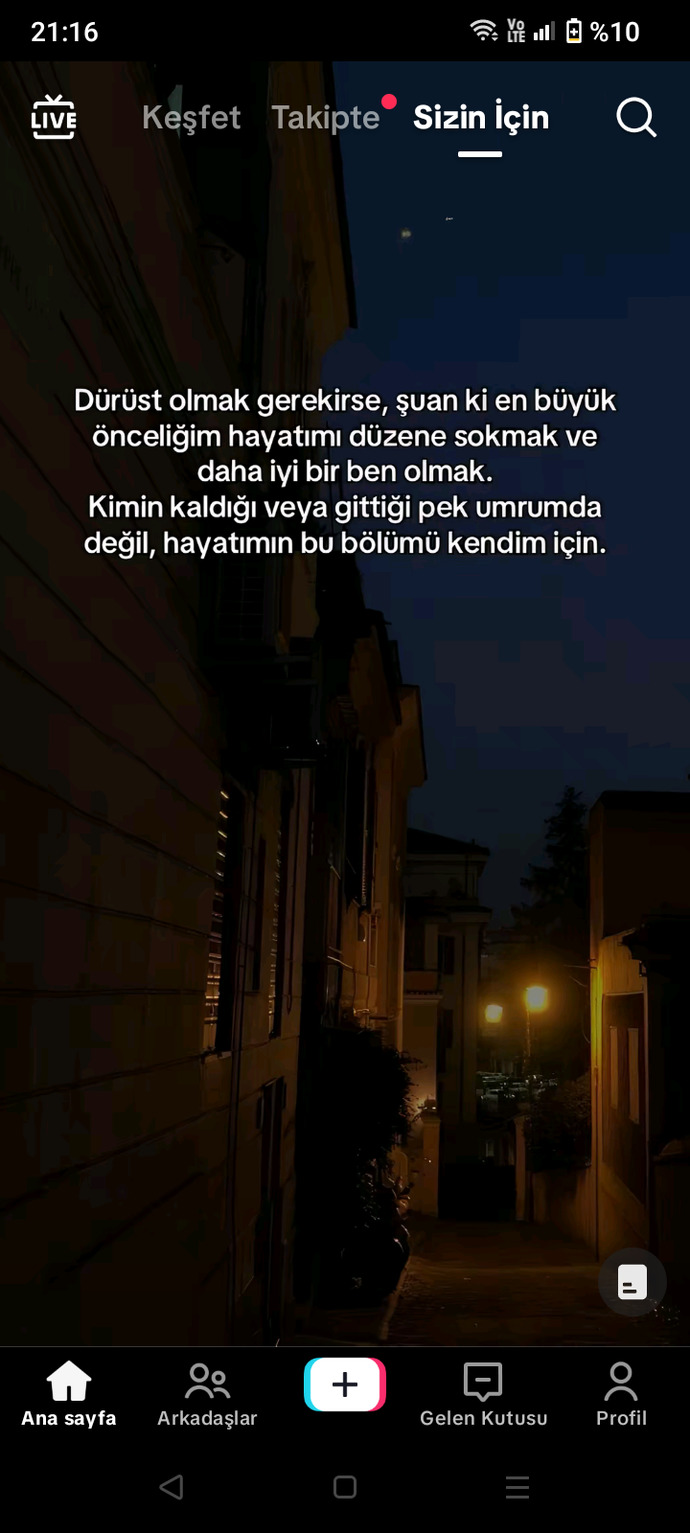 Sizin şuanki önceliğiniz kim veya nee?