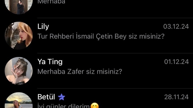 Telegram da tanımadığınız kişilerden mesajlar alıyor musunuz?